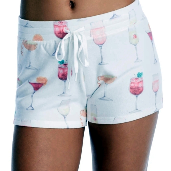 Pj Salvage Sunset Spritzers Wine Lounge Shorts XS NWT - Picture 1 of 5